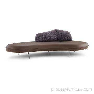 Luksusowa europejska sofa w stylu europejskim /okrągłym salonem